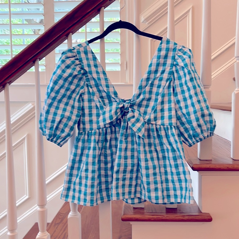 NWT Lilly Pulitzer Gingham Top